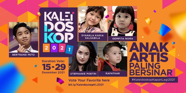 KALEIDOSCOPE 2021: 5 Most Shining Celebrity Children Throughout the Year, From Rafathar Malik Ahmad - Gempita Nora Marten
