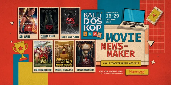 KALEIDOSKOP 2022 - 6 Film Box Office Indonesia yang Jadi Movie Newsmaker, Dari Terlaris Sepanjang Masa Hingga Heist Pertama