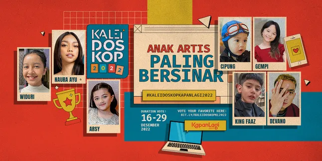 [KALEIDOSKOP 2022] 7 Anak Artis Paling Bersinar Sepanjang Tahun 2022, Vote Pilihanmu di Sini!