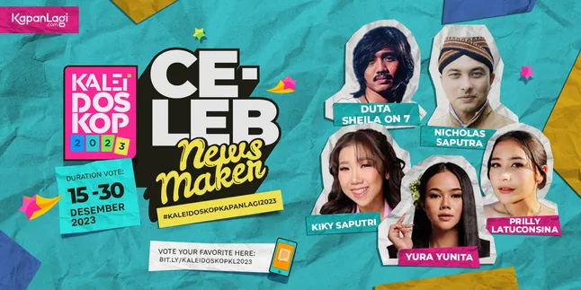 [KALEIDOSKOP 2023] Duta Hingga Nicholas Saputra, 5 Celeb Newsmaker Indonesia yang Sering Jadi Sorotan dan Bikin Heboh
