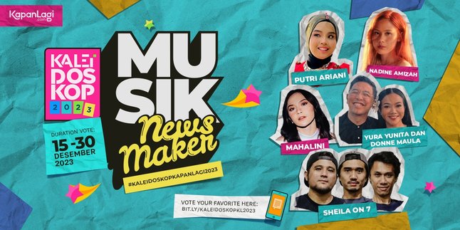 [KALEIDOSCOPE 2023] From Putri Ariani to Mahalini, These are the Lineup of Musicians who Became Music Newsmakers