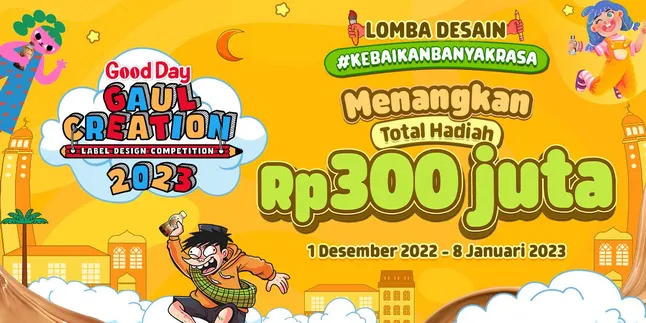 Kamu Jago Menggambar? Yuk, Ikut Good Day Gaul Creation 2023 dan Raih Hadiah Ratusan Juta