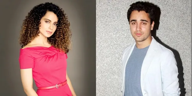 Kangana Ranaut Mendadak Cium Mesra Imran Khan, Sang Istri Kaget?