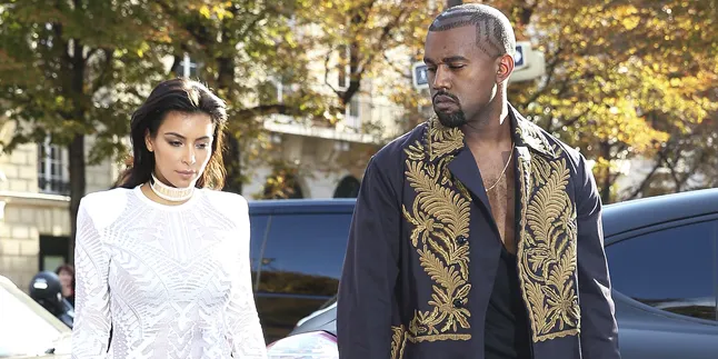 Kanye West Sempat Bikin Kim Kardashian Nangis, Ada Apa?
