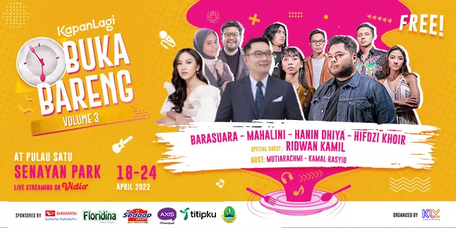 Kapanlagi Buka Bareng (KLBB) Vol.3 Bertabur Bintang, Ini Dia Sederet Keseruan yang Bisa Kamu Rasakan