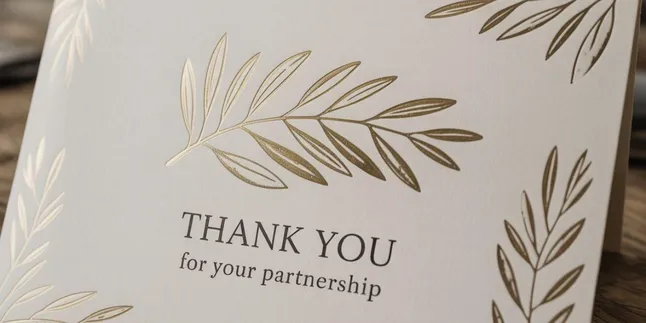 Kartu Ucapan Terima Kasih Sudah Order: Cara Efektif Membangun Loyalitas Pelanggan