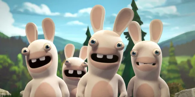Kartun Kocak 'Rabbids' Ini Segera Diangkat ke Layar Lebar