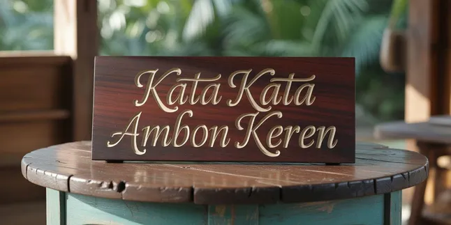 Kata-Kata Ambon Keren: Kumpulan Ungkapan Indah dari Tanah Maluku