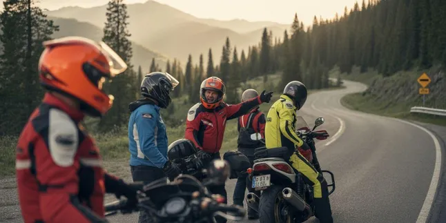 Kata-Kata Touring Lucu yang Bikin Ngakak dan Menghibur