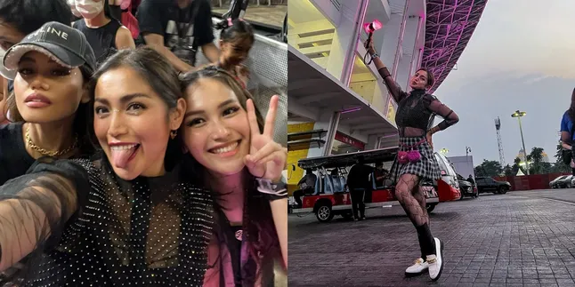 Katanya Bangkrut, Ini 7 Potret Jessica Iskandar yang Malah Nonton Konser BLACKPINK - Gayanya Lagi-Lagi Disorot