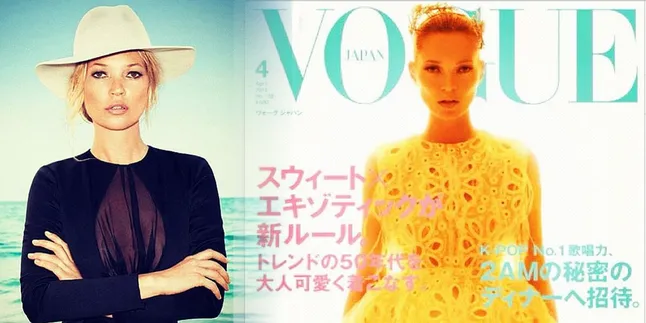 Kate Moss Promosi Topshop di British VOGUE Kate Moss Promosi Topshop di British VOGUE