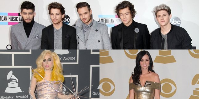 Katy Perry, Lady Gaga, Hingga One Direction Bersatu Pada...