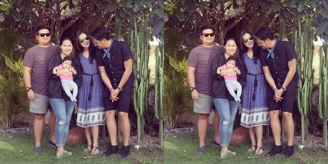 Ke Lombok Bareng Keluarga, Raisa & Keenan Pearce 'Muntah Pelangi'