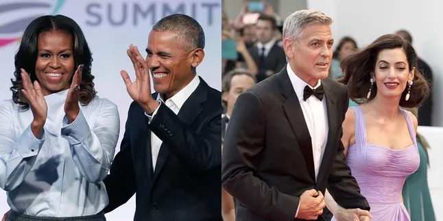 Keakraban Keluarga Barack Obama - George Clooney Saat Liburan Mewah di Italia Keakraban Keluarga Barack Obama - George Clooney Saat Liburan Mewah di Italia