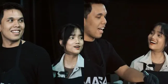 Berani Panggil Sayang Ini Momen Kebersamaan Fuji dan Thariq Halilintar Saat Masak Bareng, Didoakan Berjodoh Nggak?