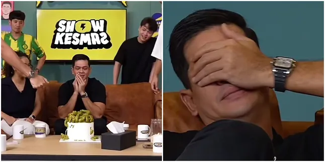 Kejadian Tak Terduga! Ultah Surya Insomnia Dirayakan dengan Kue Bentuk Kotoran, Reaksi Mual Bikin Ngakak