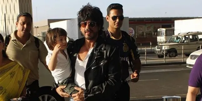 Kejar-Kejaran Dengan Shahrukh Khan, AbRam Khan Unyu Ganteng Kejar-Kejaran Dengan Shahrukh Khan, AbRam Khan Unyu Ganteng