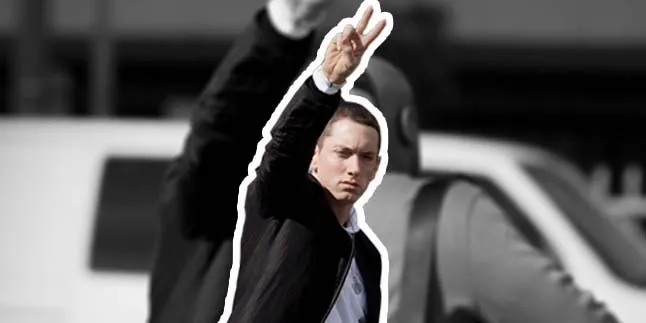 Kejutan, Eminem Hadir di Screening Film 'SOUTHPAW' Kejutan, Eminem Hadir di Screening Film 'SOUTHPAW'