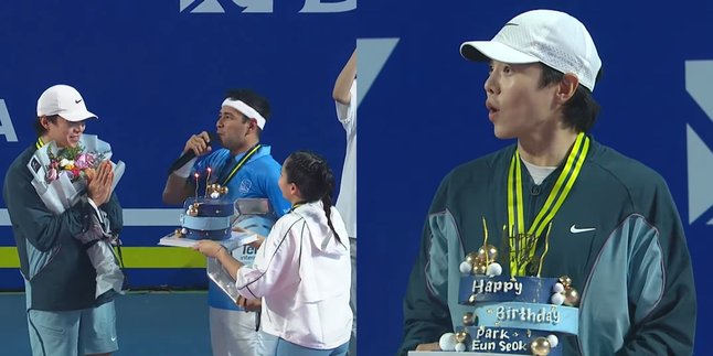 Park Eun Seok's Birthday Surprise at Again Again International Tennis, Here’s the Moment