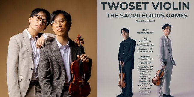 Kejutkan Para Penggemar, TwoSet Violin Umumkan World Tour 2025/2026 dan Live Stream Spesial Ulang Tahun