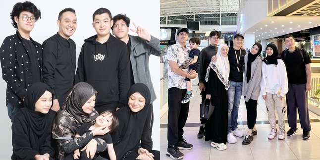 Good Looking Family, 7 Portraits of Fadlan Muhammad and Lyra Virna with Their 6 Children