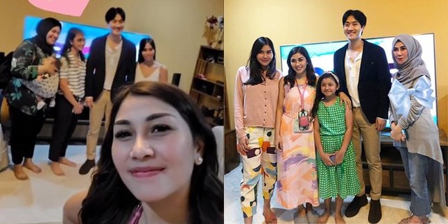 Raffi Ahmad's Family Joins in the Excitement of Taking a Photo with Choi Siwon, Syahnaz Sadiqah: What Is His Dream to Come to the House