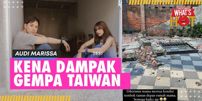 Husband's Family Audi Marissa Affected by Taiwan Earthquake, Walls and House Fences Destroyed