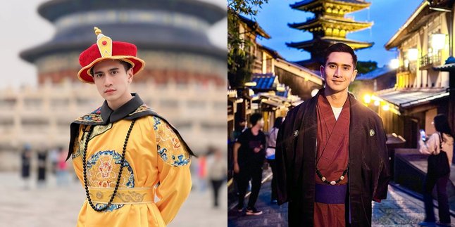 Yesterday Cosplay like the Emperor of China, Here are 7 Portraits of Verrell Bramasta who Now Wears a Kimono - Once Again Stealing Attention