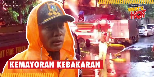 Kemayoran Engulfed by Fire, Approximately 543 Residents' Houses Destroyed by Flames