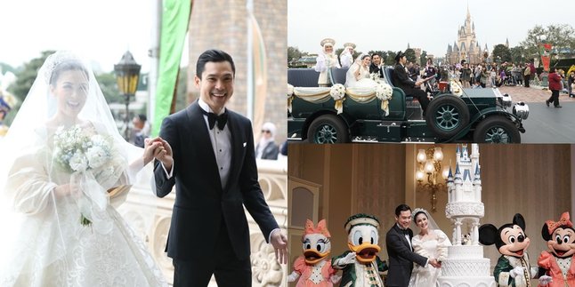 Back Viral, Here are 7 Portraits of Sandra Dewi's Wedding with Harvey Moeis Held at Disneyland - Looks like a Princess