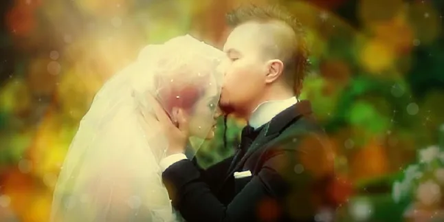 Kemesraan Mulan Jameela dan Dhani Ungkapkan Cinta Suci