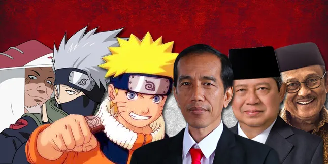 Kemiripan Para Hokage di Anime 'NARUTO' dan Presiden Indonesia Kemiripan Para Hokage di Anime 'NARUTO' dan Presiden Indonesia
