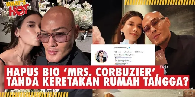 Kenapa Sabrina Chairunnisa Hapus Bio 'Mrs Corbuzier'? Warganet Mulai Curiga