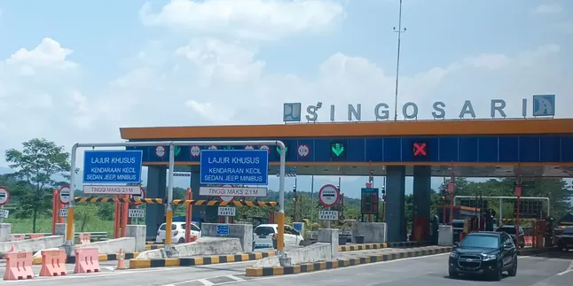 Kendaraan ke Malang Lewat Gerbang Tol Singosari Naik 28,15 Persen