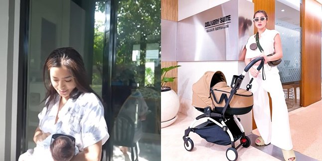 Often Appearing Glamorous, Here are 7 Natural Photos of Jessica Iskandar Taking Care of Her Second Child - Her Maternal Aura is More Visible