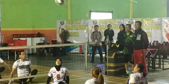Keren! Tim Voli Duduk Asian Para Games 2018 Indonesia Peringkat 5 Dunia