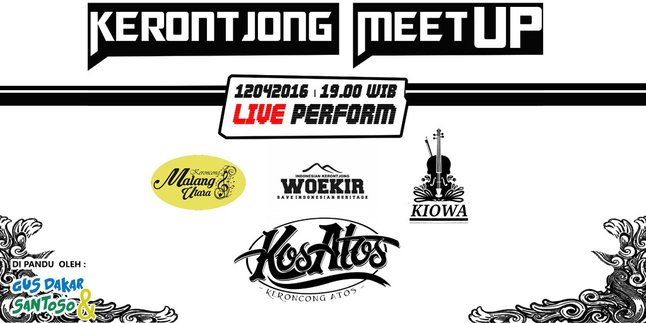 'Kerontjong Meet Up', Acara Wajib Penikmat Musik Asli Indonesia