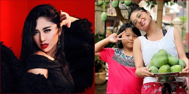 Keseruan Dewi Perssik Pulkam ke Jember, Dikelonin Ibunda - Panen Mangga