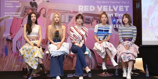 Keseruan Fan Event Red Velvet di Jakarta, Penggemar Histeris Saat Disapa Irene