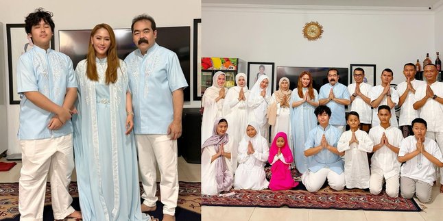The Excitement of Inul Daratista's Eid Moment, Mas Adam Shares Abundant THR - Eating Together with Extended Family