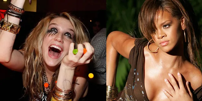 Kesha - Rihanna Kejar Psy dan Maroon 5