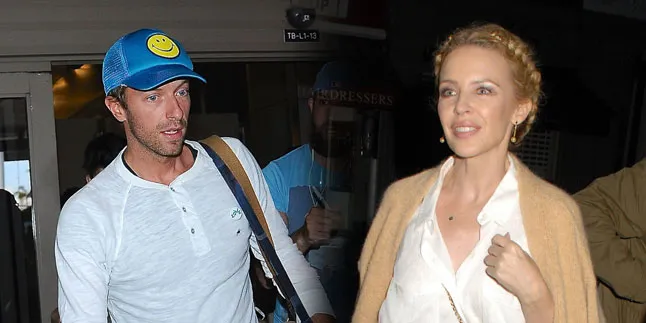 Ketahuan Jalan Mesra, Apa Hubungan Chris Martin & Kylie Minogue?