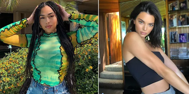 Ketemu Kendall Jenner di Festival Coachella, Jordyn Woods Jadi Awkward