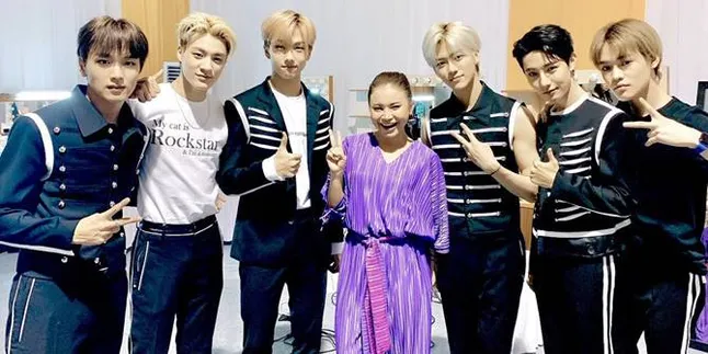 Ketemu NCT Dream di Belakang Panggung Konser Korean Wave, Rossa: So Cute!