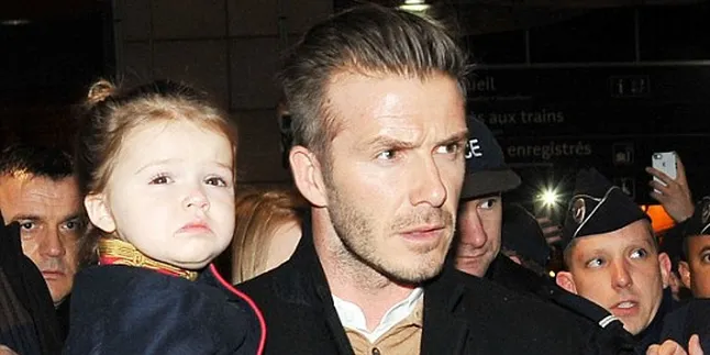 Ketika Harper Seven Beckham Berubah Jadi Pasukan Militer