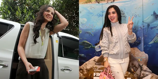 Ketika Nia Ramadhani dan Syahrini Posting Video Berwajah Jelek