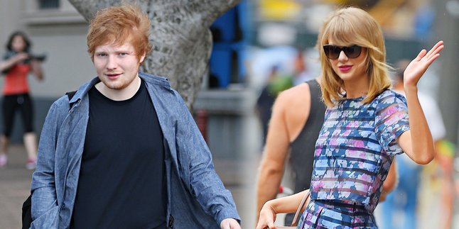 Ketika Taylor Swift Dandani Ed Sheeran, Begini Jadinya