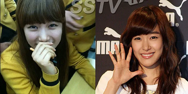 Ketika Tiffany SNSD dan Suzy Miss A Pakai Gaun Sama