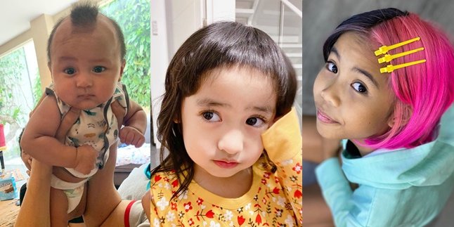 7 Celebrities' Children with Unique and Super Cute Hairstyles, Including Kiano, Baim Wong's Child