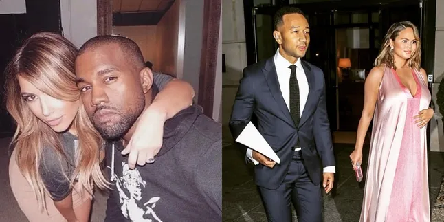 Kim Kardashian Gelar Surprise Baby Shower Untuk Chrissy Teigen